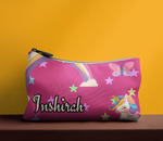 Unicorn Theme Girls Gift Stationary Pouch