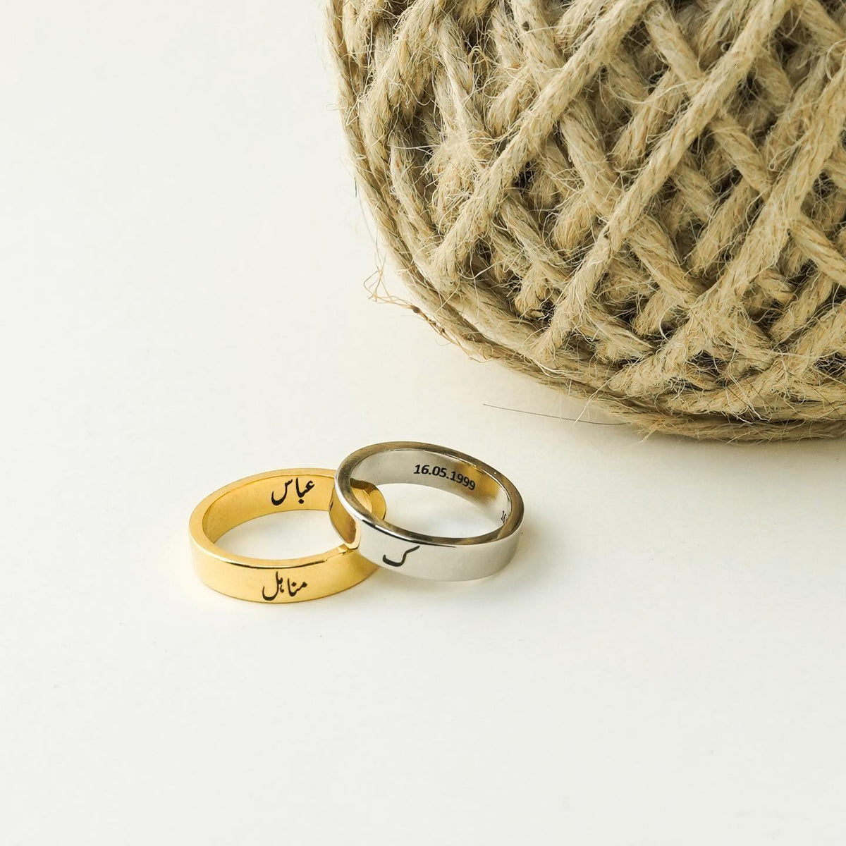 Customized Name rings