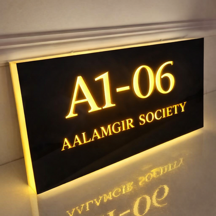 LED NAME PLATE BEST PRICE IN PAKISTAN