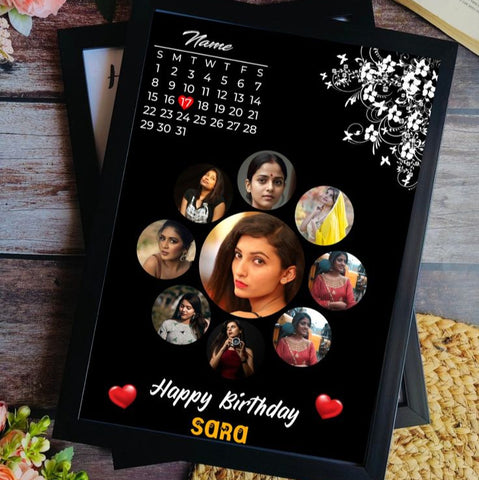 Collage Birthday Frame
