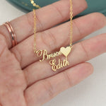 Double Name Necklace