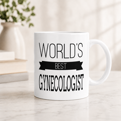 World’s Best Gynecologist Mug – Appreciation Gift for Women’s Health Doctors
