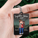 Customized Acrylc Couple Keychain