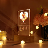 Led lamp for anniversary