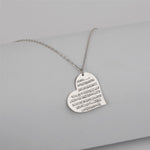 Ayat ul Kursi Heart Necklace