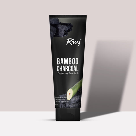 Rivaj Brightening Face Wash Bamboo Charcoal
