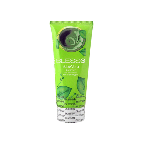 Blesso Aloe Vera With Natural Herbs Cleanser 150ml