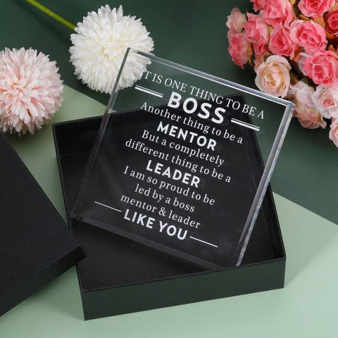 Boss Day Gift Leader Boss Mentor Appreciation Gifts