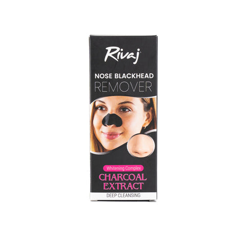 Rivaj Nose Blackhead Remover Whitening Complex Charcoal Mask (50ml)