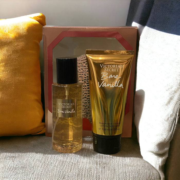 VICTORIA SECRET Bare Vanilla Body Lotion Mist Set