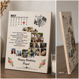 Personalised Photo Collage Frames for Wall Decor as Birthday Gifts