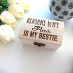 Reasons Why You are my Bestie | Personalized Gift for Best Friend