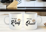 King Queen Couple Mug