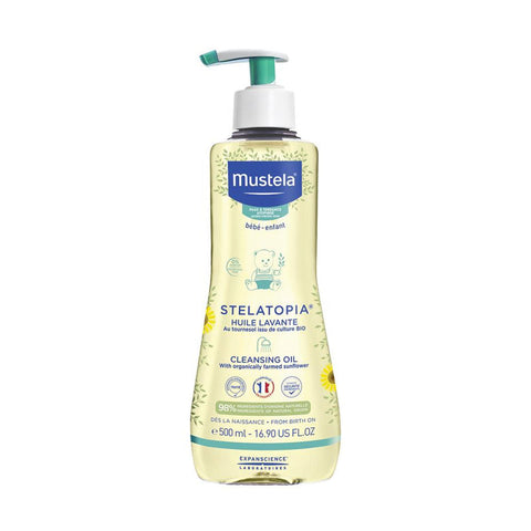 Mustela Baby Stelatopia Cleansing Oil 500ml