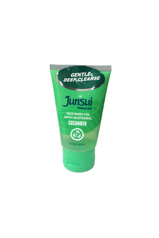 Junsui Naturals Cucumber Whitening Face Wash Gel 50g
