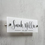 Office name sign