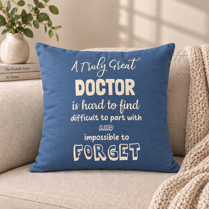 A Truly Great Doctor Cushion – Appreciation & Farewell Gift for Doctor in Pakistan