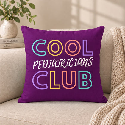 Cool Pediatricians Club Cushion – Fun Gift for Pediatrician in Pakistan
