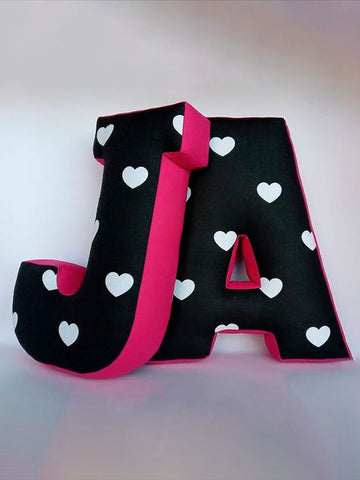 2 Pcs Alphabet Pillows