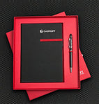 Diary and Pen With Company Logo