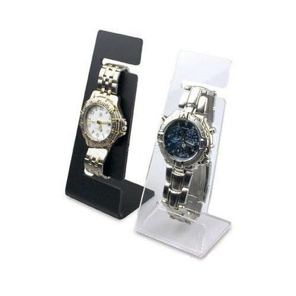 Premium clear acrylic watch holder display stand for home and retail use Pakistan
