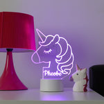 Unicorn Night Light | Kids Bedroom Decor