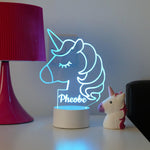 Unicorn Night Light | Kids Bedroom Decor
