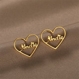 Custom earings studs