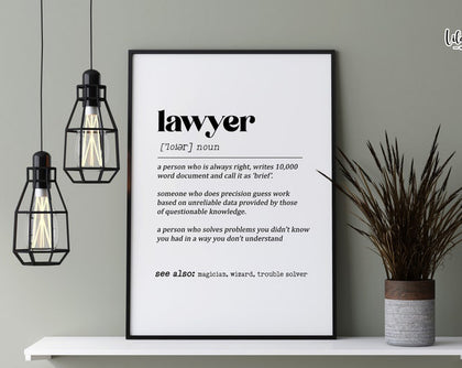 Lawyer Gift Photo Frame 12x16 Inch Personalized Custom Gift – Pakistan