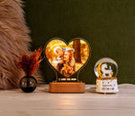 Heart Shape Led Photo Lamp
