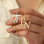 Double Initials Necklace