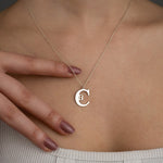 Two Letter Name Necklace