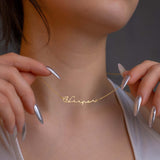 Name Necklace For Woman