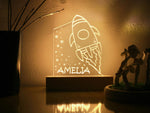 Custom Night Light Fairy Moon Star