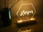 Custom Night Light Fairy Moon Star