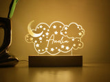 Custom Night Light Fairy Moon Star