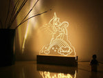 Custom Night Light Fairy Moon Star