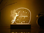 Custom Night Light Fairy Moon Star