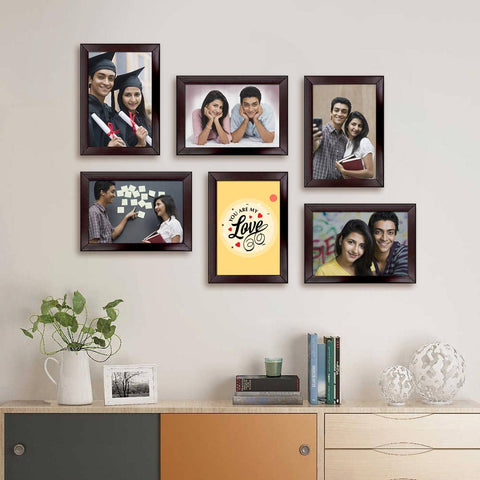 Set of photo frames