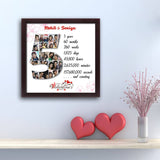 Photo Number Collage photo frame