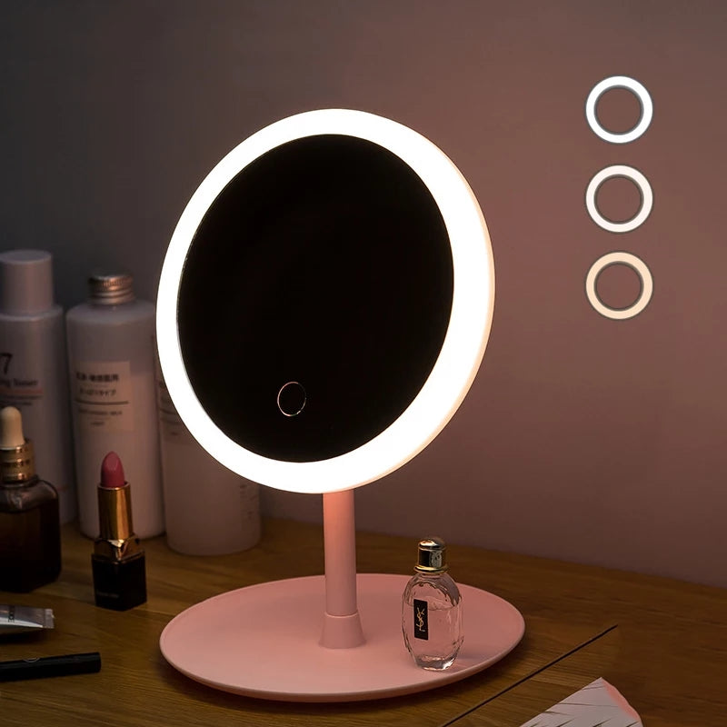 Led ring Light makeup mirror – Toobas.pk Online Customized Gifts