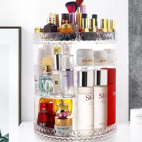 Rotating Makeup Organizer