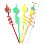 Spiral straws for kids (4 pcs)