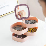 4 Layer Rotating Jewelery Organizer