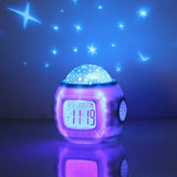 Kids Room digital projector clock