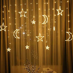 Star and Moon led string lights / curtain ligjts