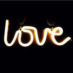 Love neon wall decor