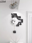 Numeric Righty Wall clock
