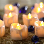 LED Wax candles pack of 6