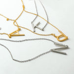 English Initial Name Necklace